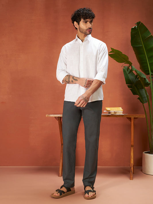 THE ARCHITECT LINEN SHIRTS | Ocean Blue