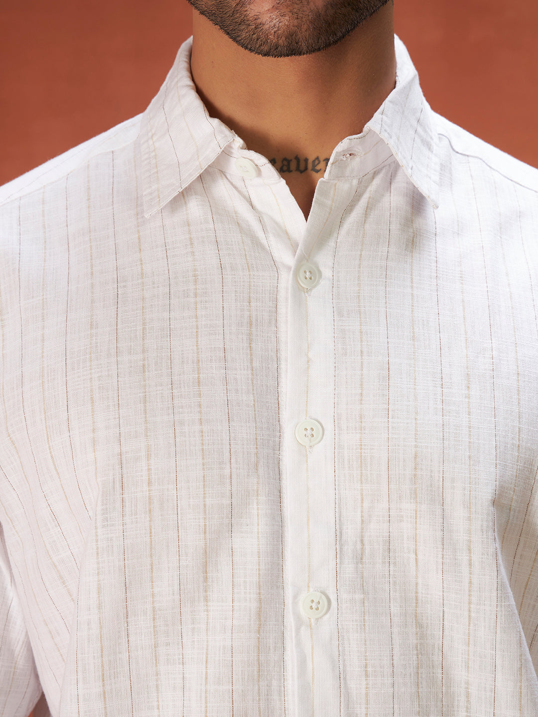 THE ARCHITECT LINEN SHIRT | Earth Brown