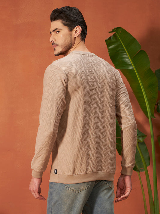 VERTEX SWEATSHIRT | Sand Brown