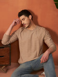 VERTEX SWEATSHIRT | Sand Brown