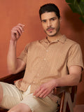 LEGACY WEAVE SHIRT | Caramel Beige