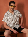 MARBLE FLOW SHIRT | Smoke White