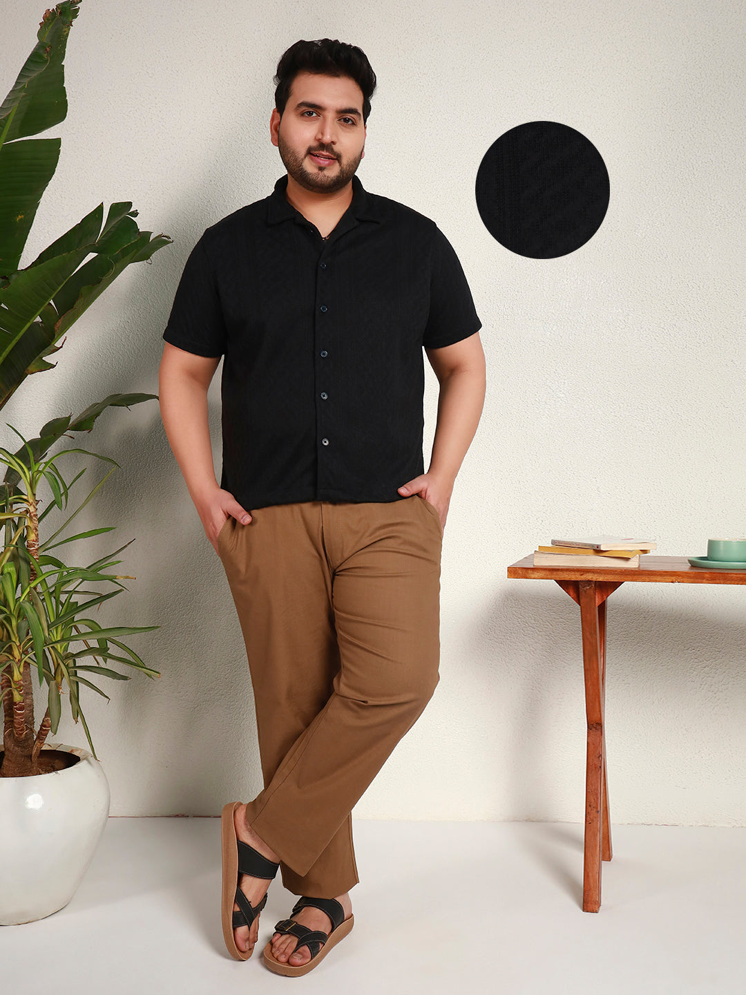 LEGACY WEAVE SHIRT | Midnight Black