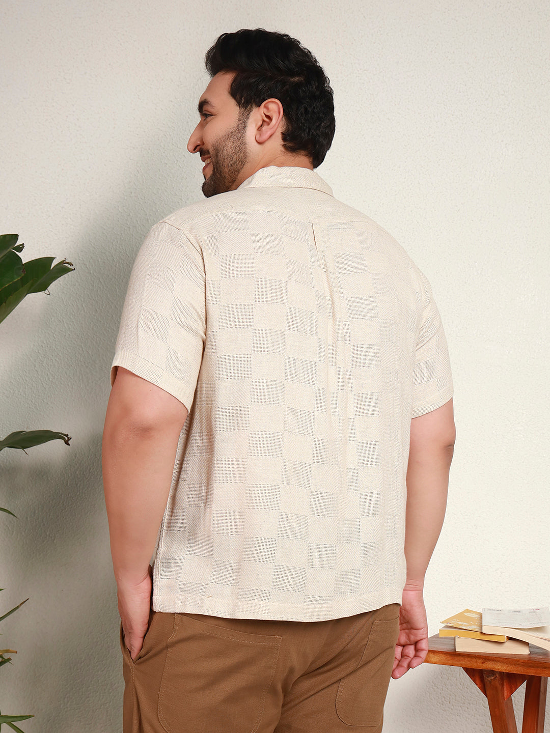LEGACY WEAVE SHIRT PLUS | Champagne Cream
