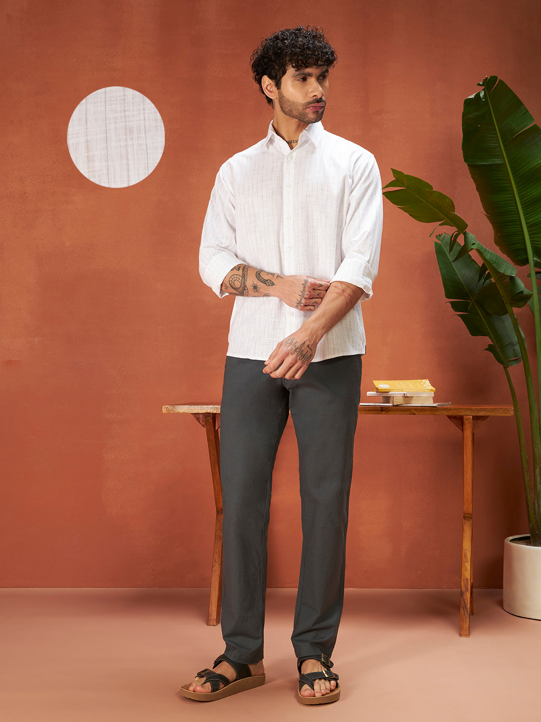 THE ARCHITECT LINEN SHIRT | Ocean Blue
