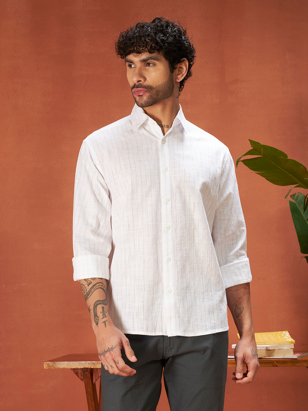 THE ARCHITECT LINEN SHIRT | Ocean Blue