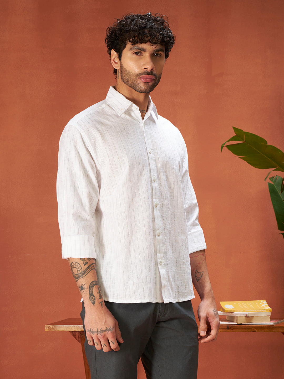 THE ARCHITECT LINEN SHIRT | Ocean Blue