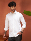 PURE THREAD COTTON SHIRT | Pure White