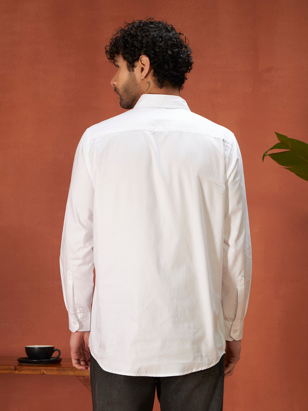 THE ROYAL GIZA COTTON SHIRT | King White