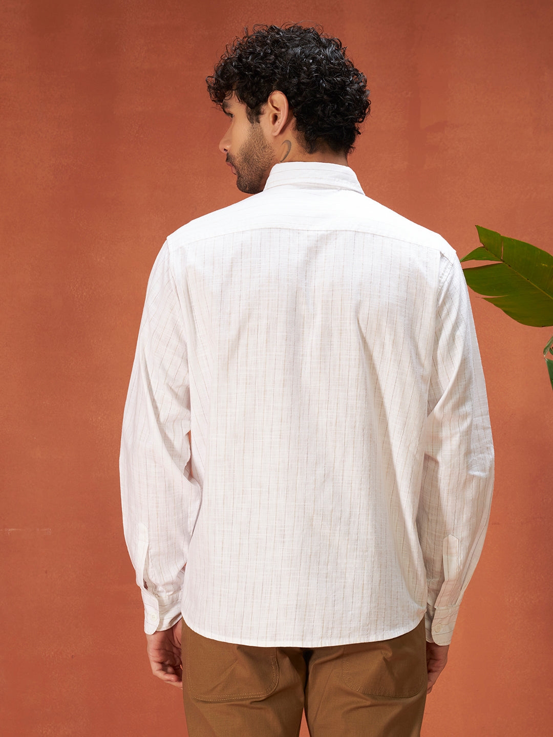 THE ARCHITECT LINEN SHIRT | Earth Brown