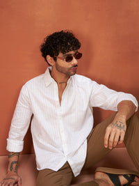 THE ARCHITECT LINEN SHIRT | Earth Brown