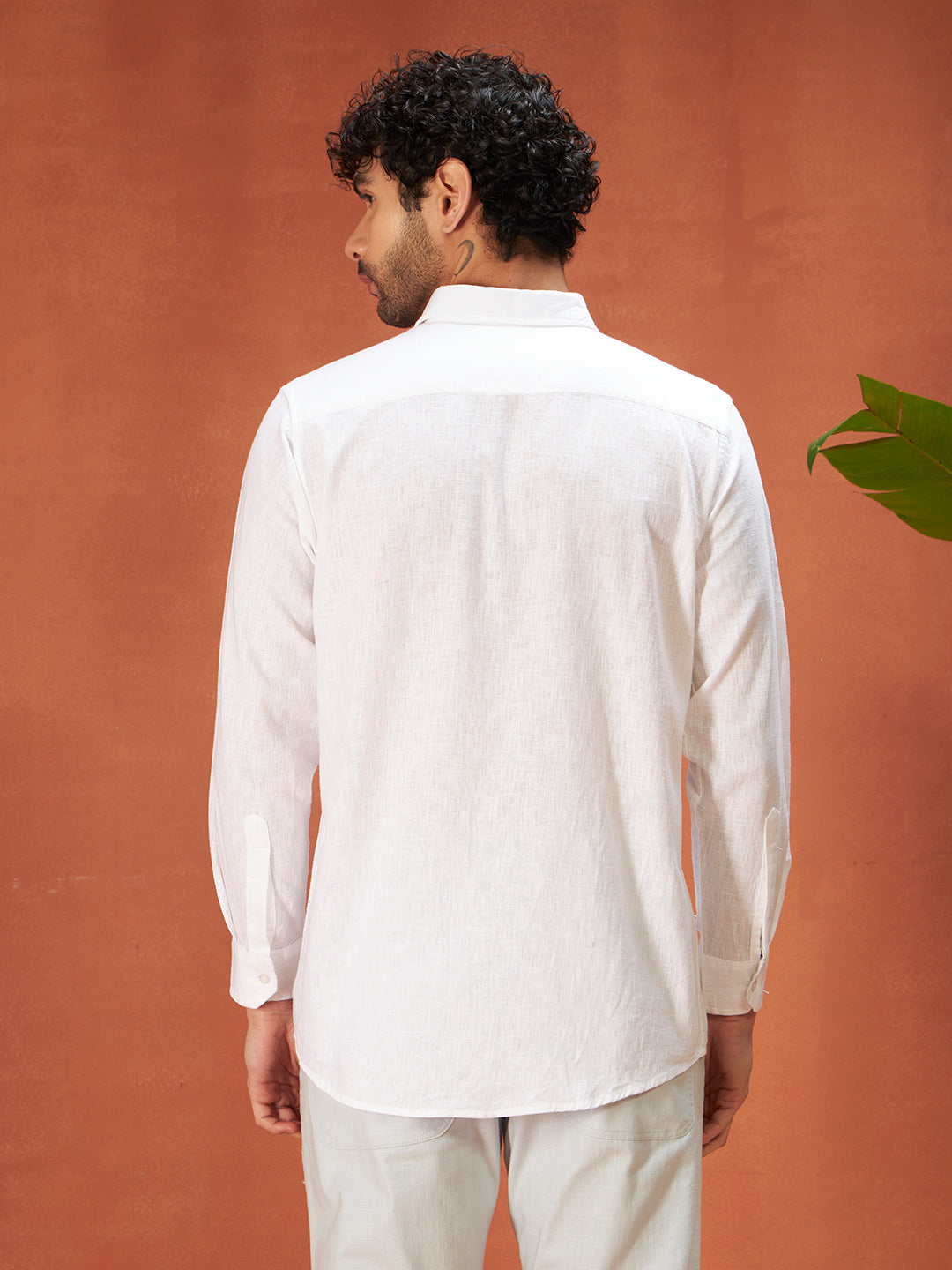 THE GENTS LINEN SHIRT | Linen White