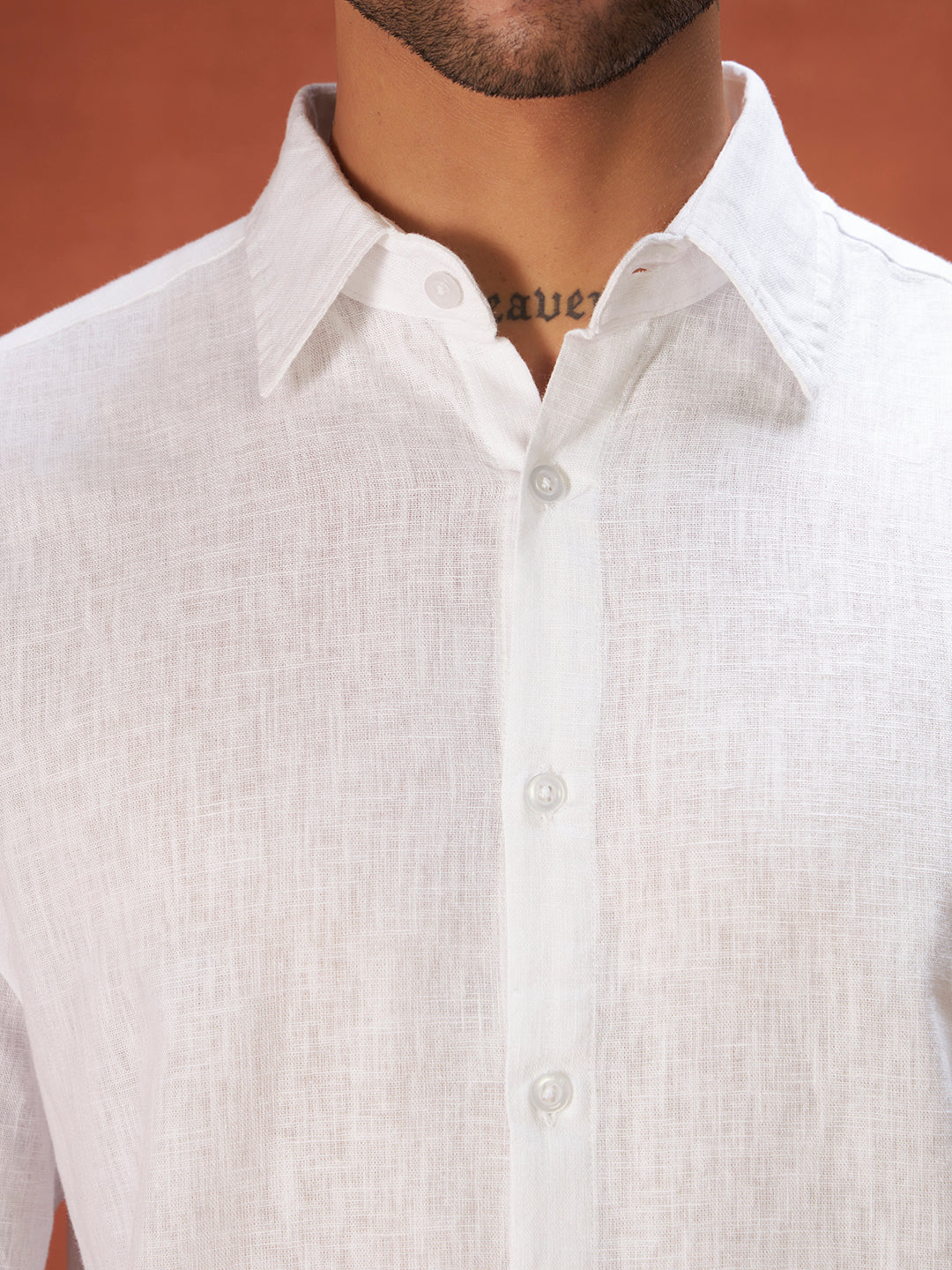 THE GENTS LINEN SHIRT | Linen White