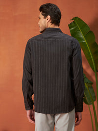 PARALLEL FLOW SHIRTS | Warm Black