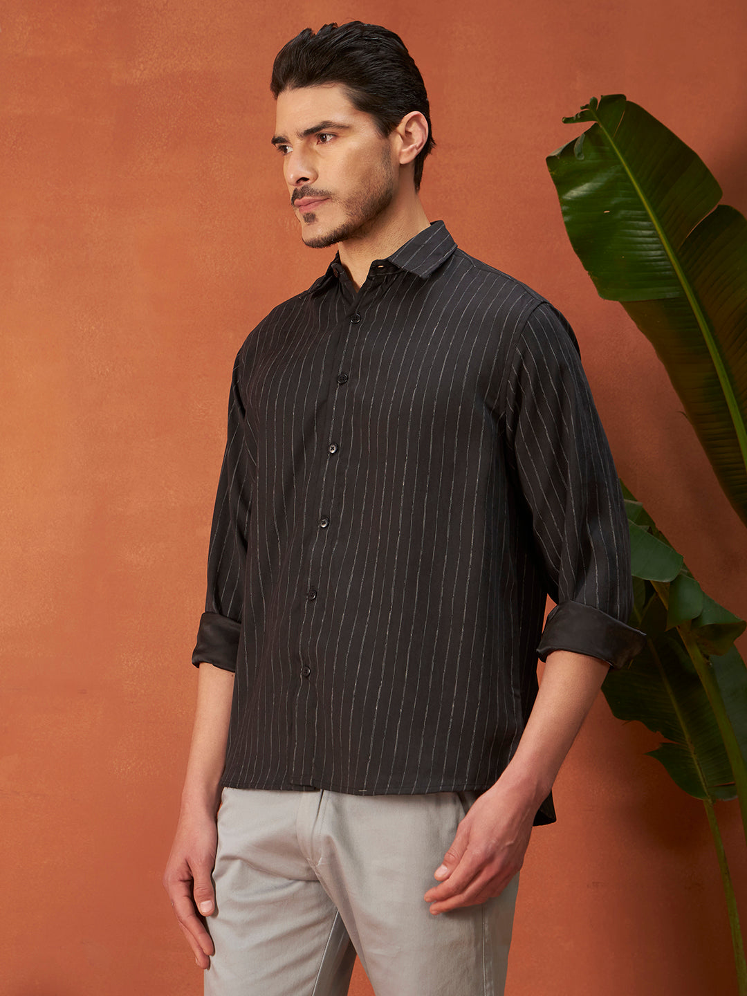 PARALLEL FLOW SHIRTS | Warm Black