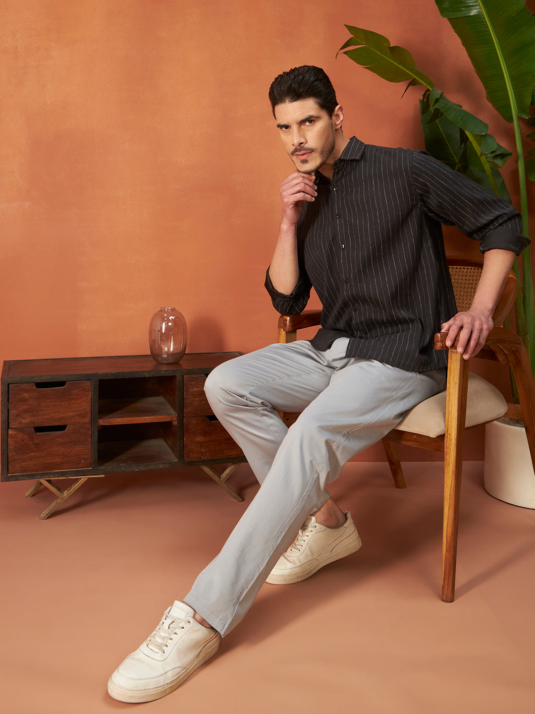 PARALLEL FLOW SHIRTS | Warm Black