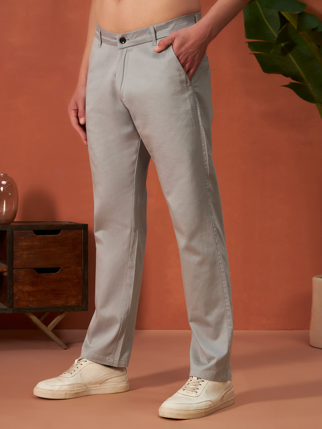 CORE CHINOS | Concrete Grey
