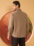 PARALLEL FLOW SHIRTS | Sepia Brown