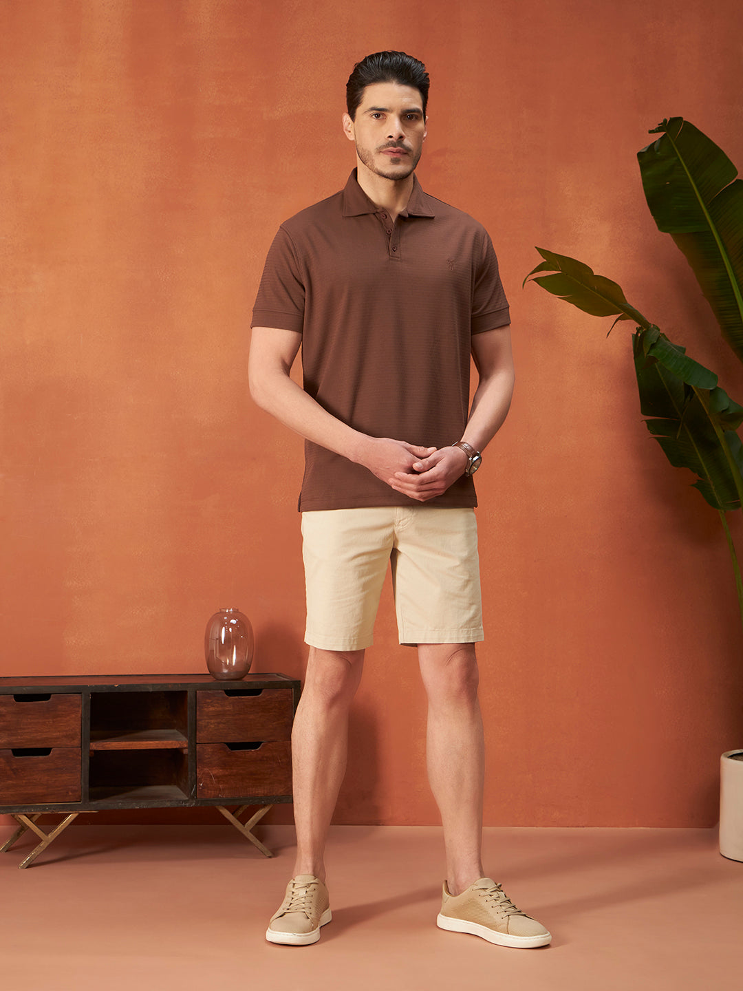 ANYWHERE POLOS | Oak Brown