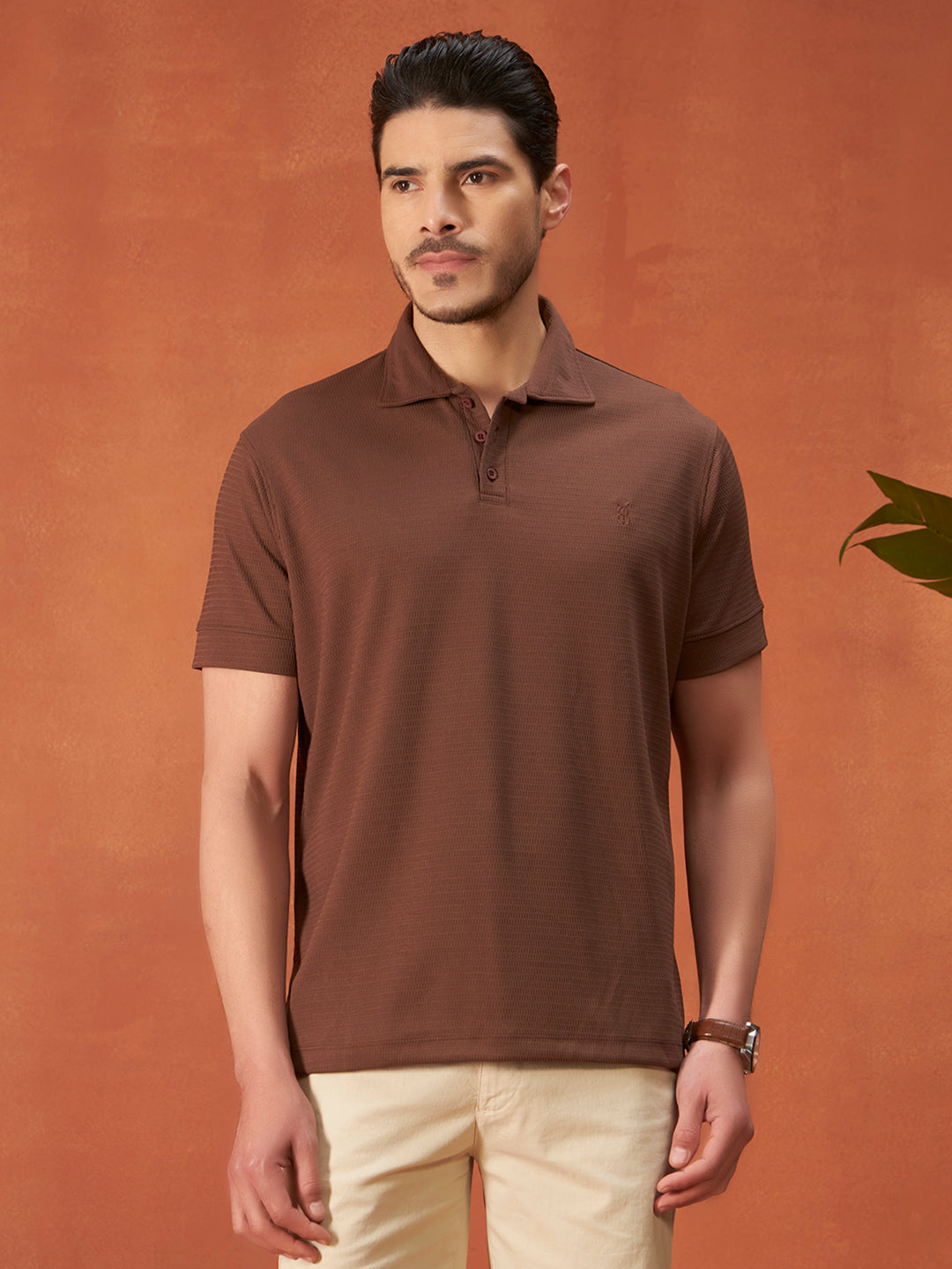 ANYWHERE POLOS | Oak Brown
