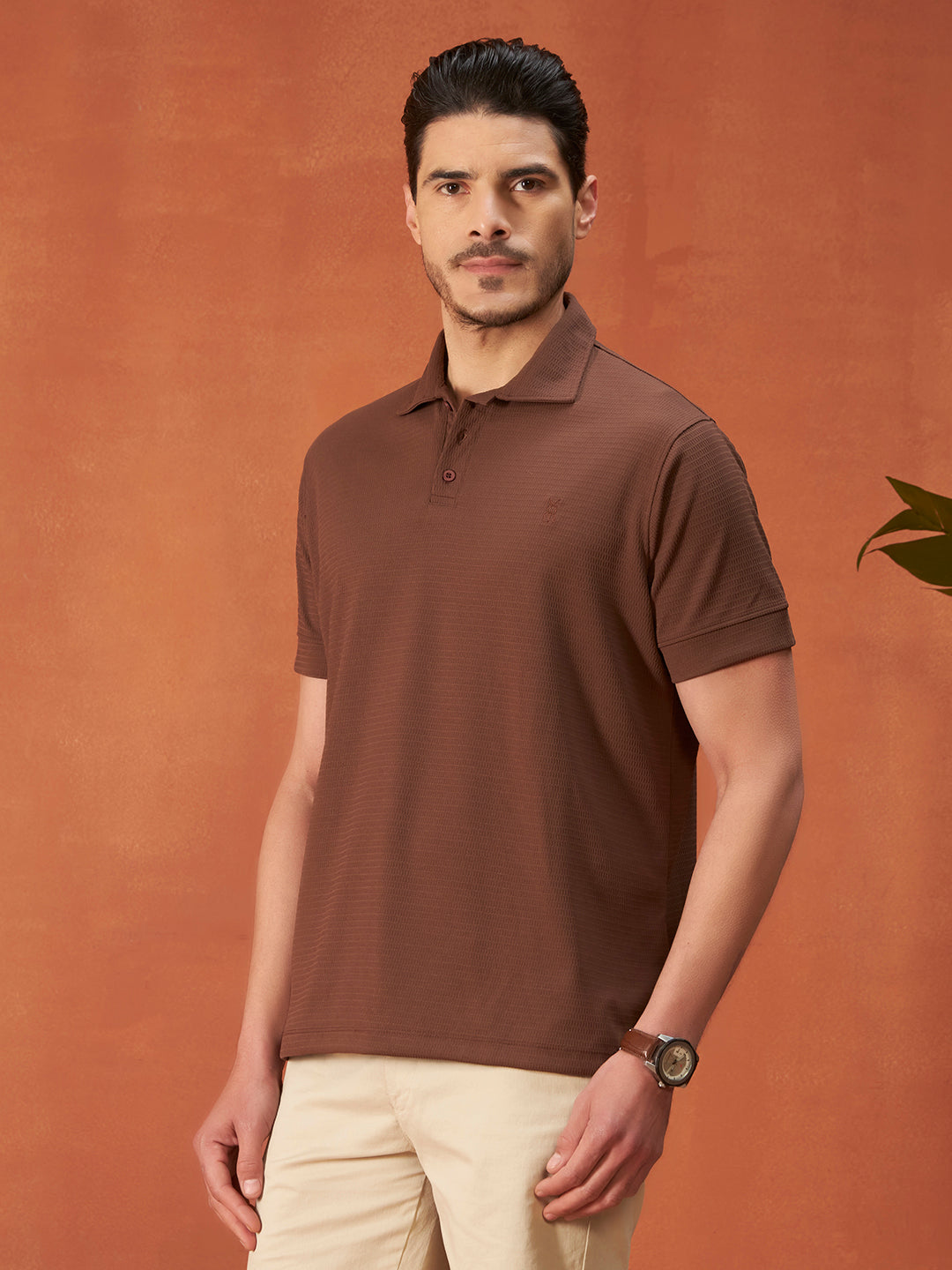 ANYWHERE POLOS | Oak Brown