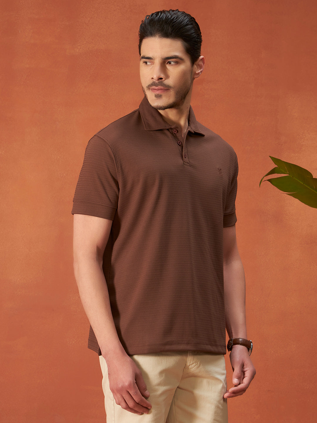 ANYWHERE POLOS | Oak Brown