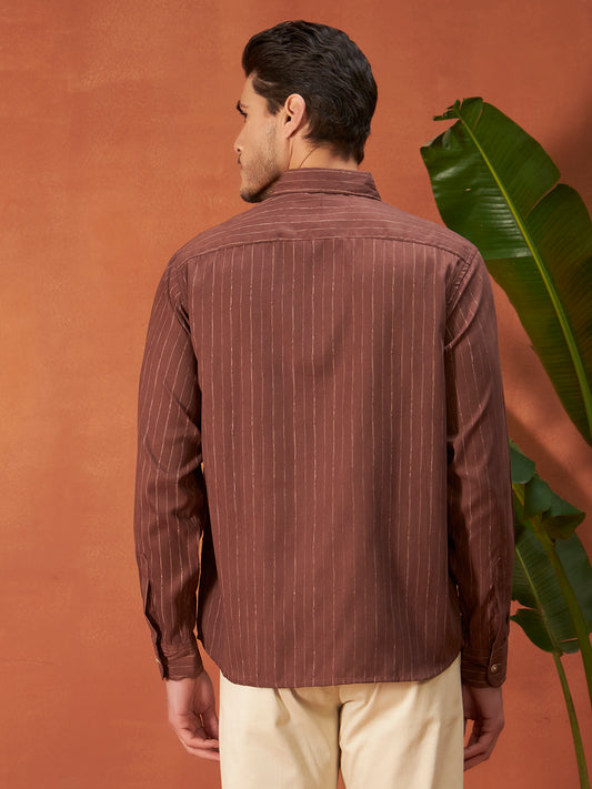 PARALLEL FLOW SHIRTS | Brick Red