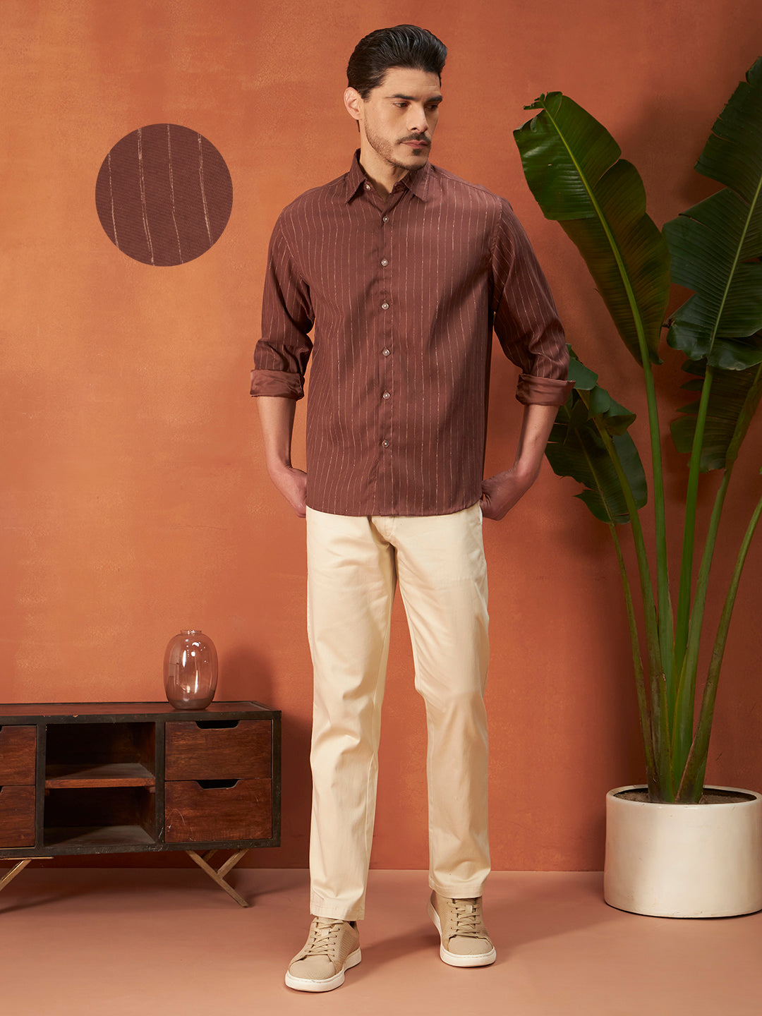 PARALLEL FLOW SHIRTS | Brick Red