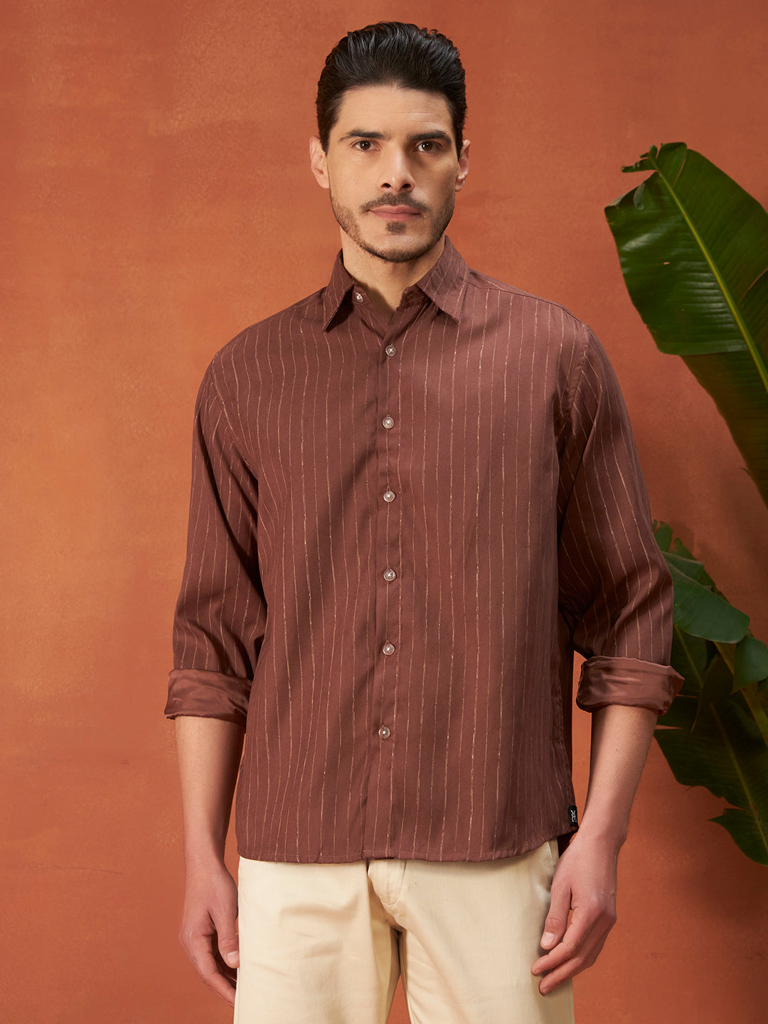 PARALLEL FLOW SHIRTS | Brick Red