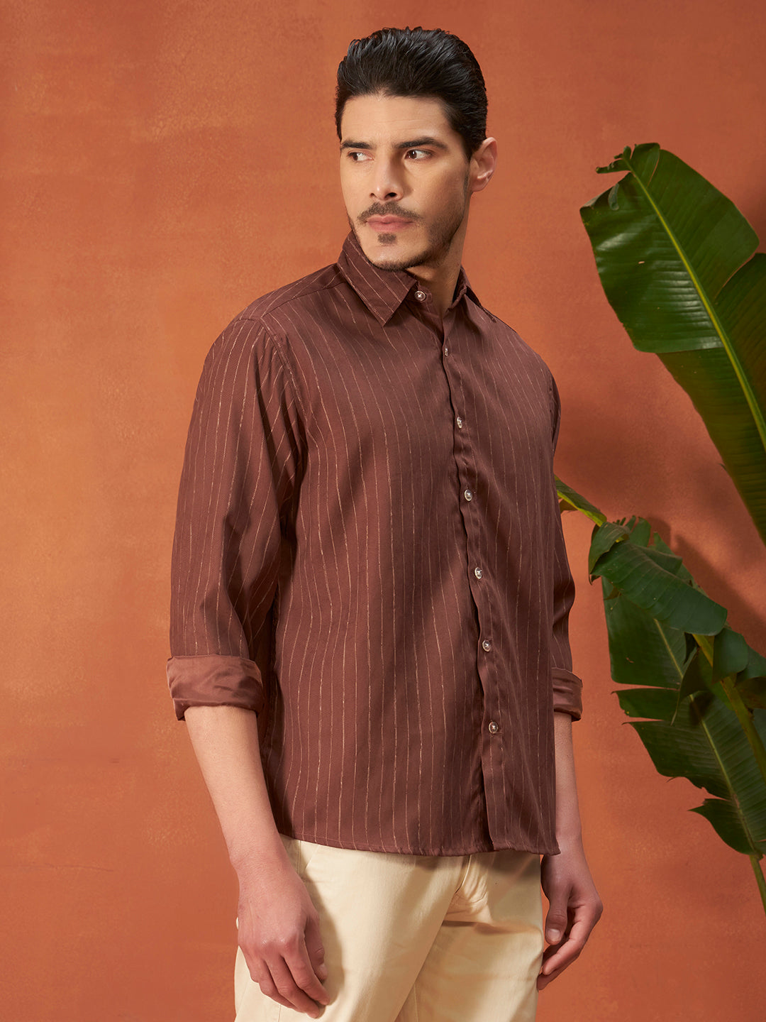 PARALLEL FLOW SHIRTS | Brick Red
