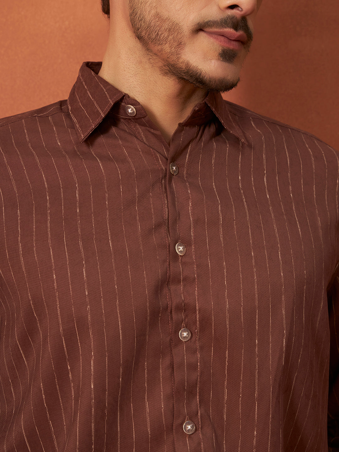 PARALLEL FLOW SHIRTS | Brick Red