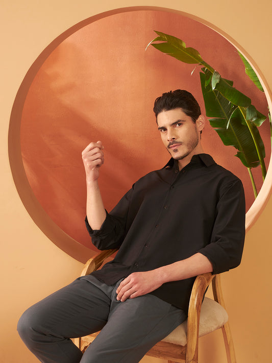 IRON ZERO SHIRT | Pure Black