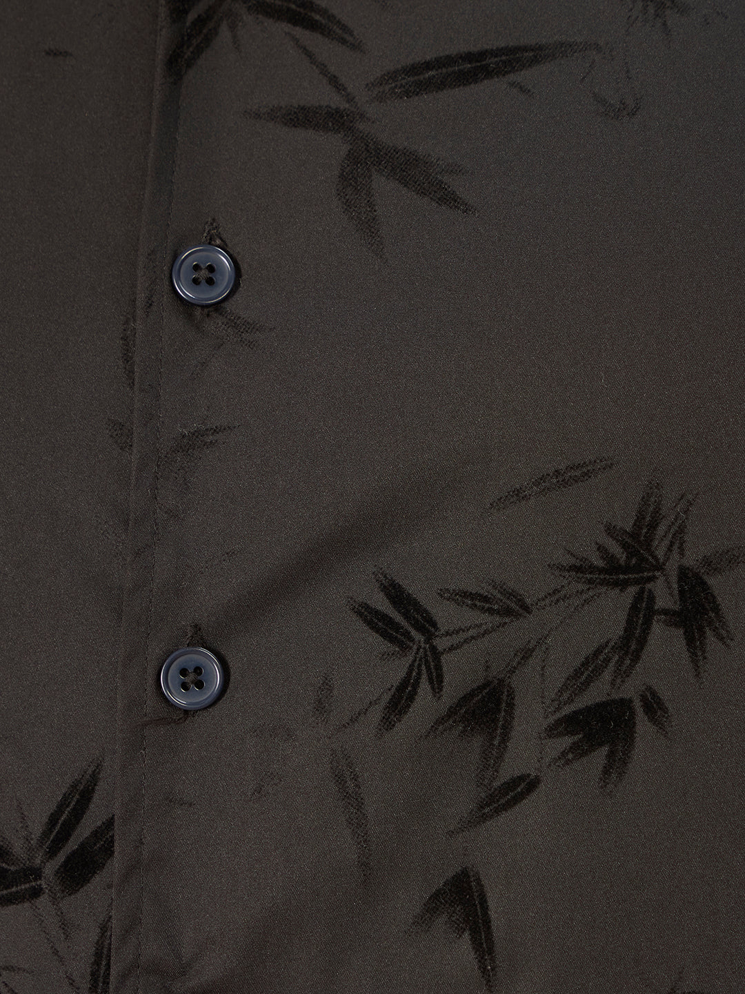 MIDNIGHT BLOOM SHIRTS | Ebony Black