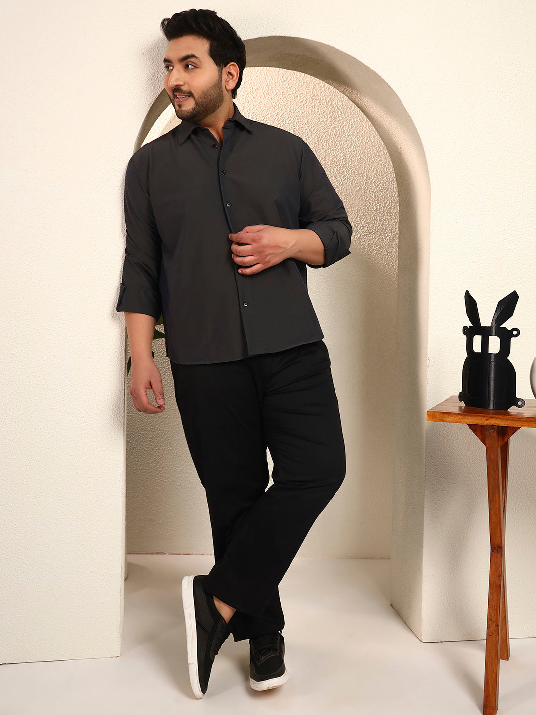 BREEZE WEAVE JOGGERS PLUS | Black