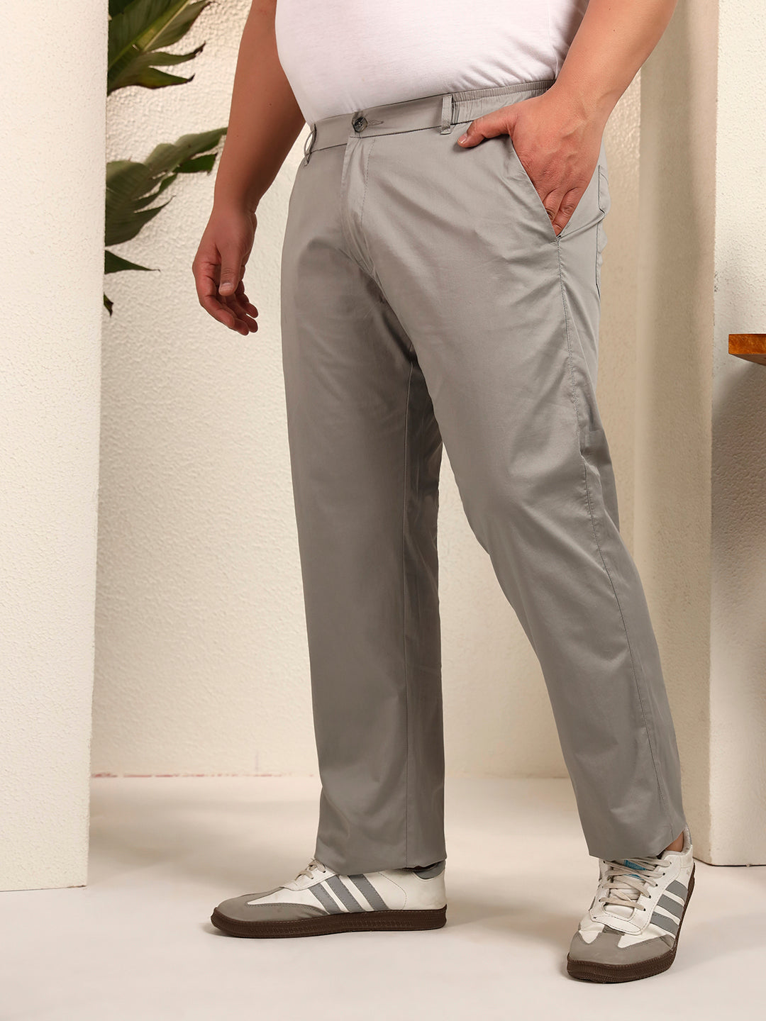 BREEZE WEAVE JOGGERS PLUS | Grey