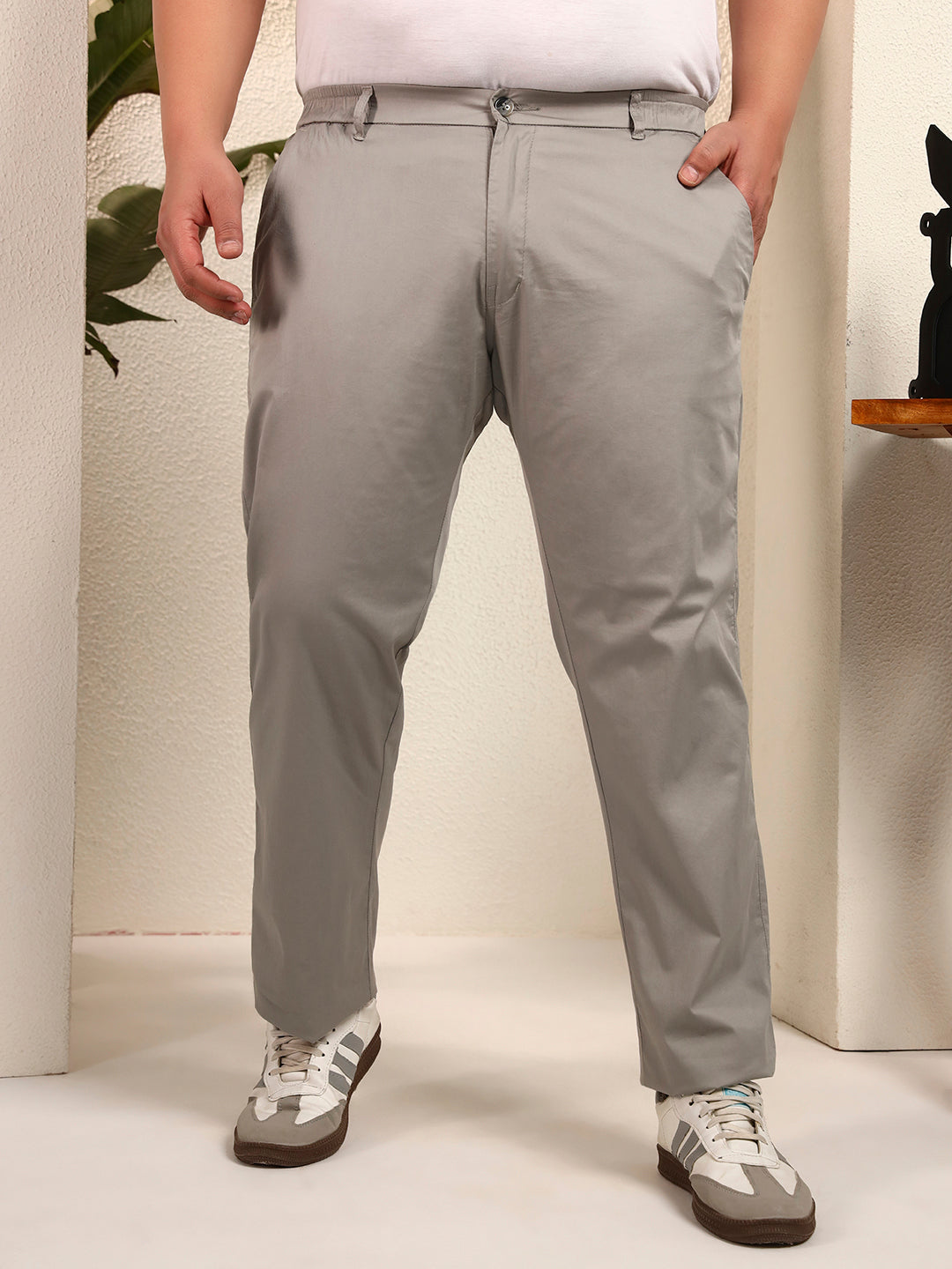 BREEZE WEAVE JOGGERS PLUS | Grey