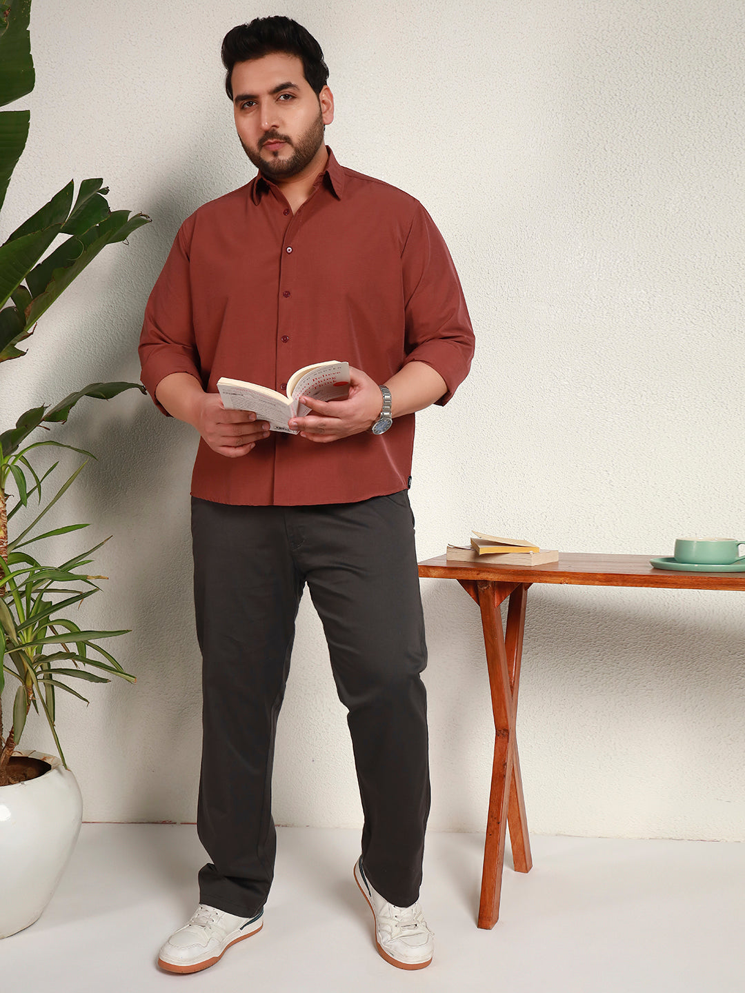 CORE CHINOS PLUS | Davy Grey