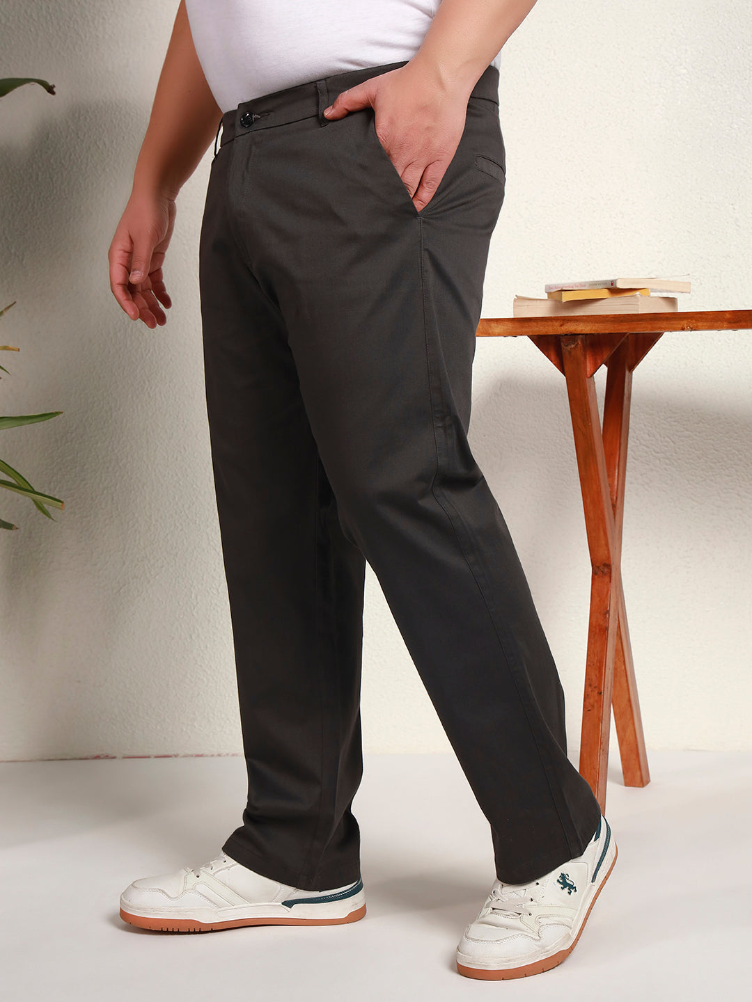 CORE CHINOS PLUS | Davy Grey