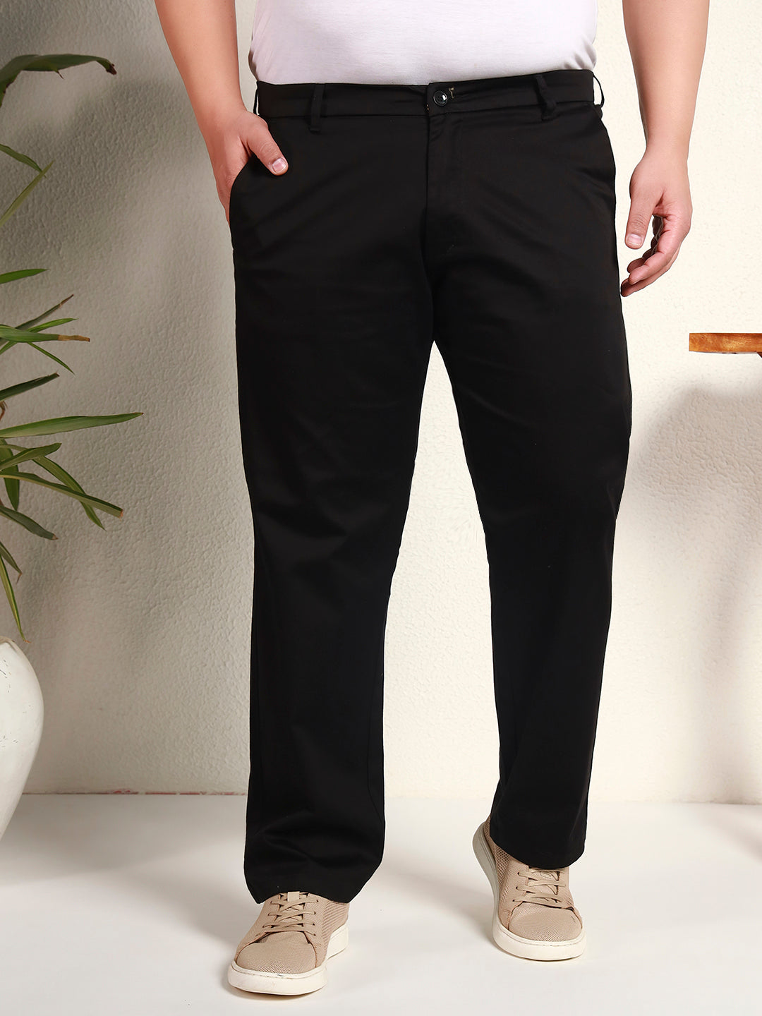 CORE CHINOS PLUS | Rich Black