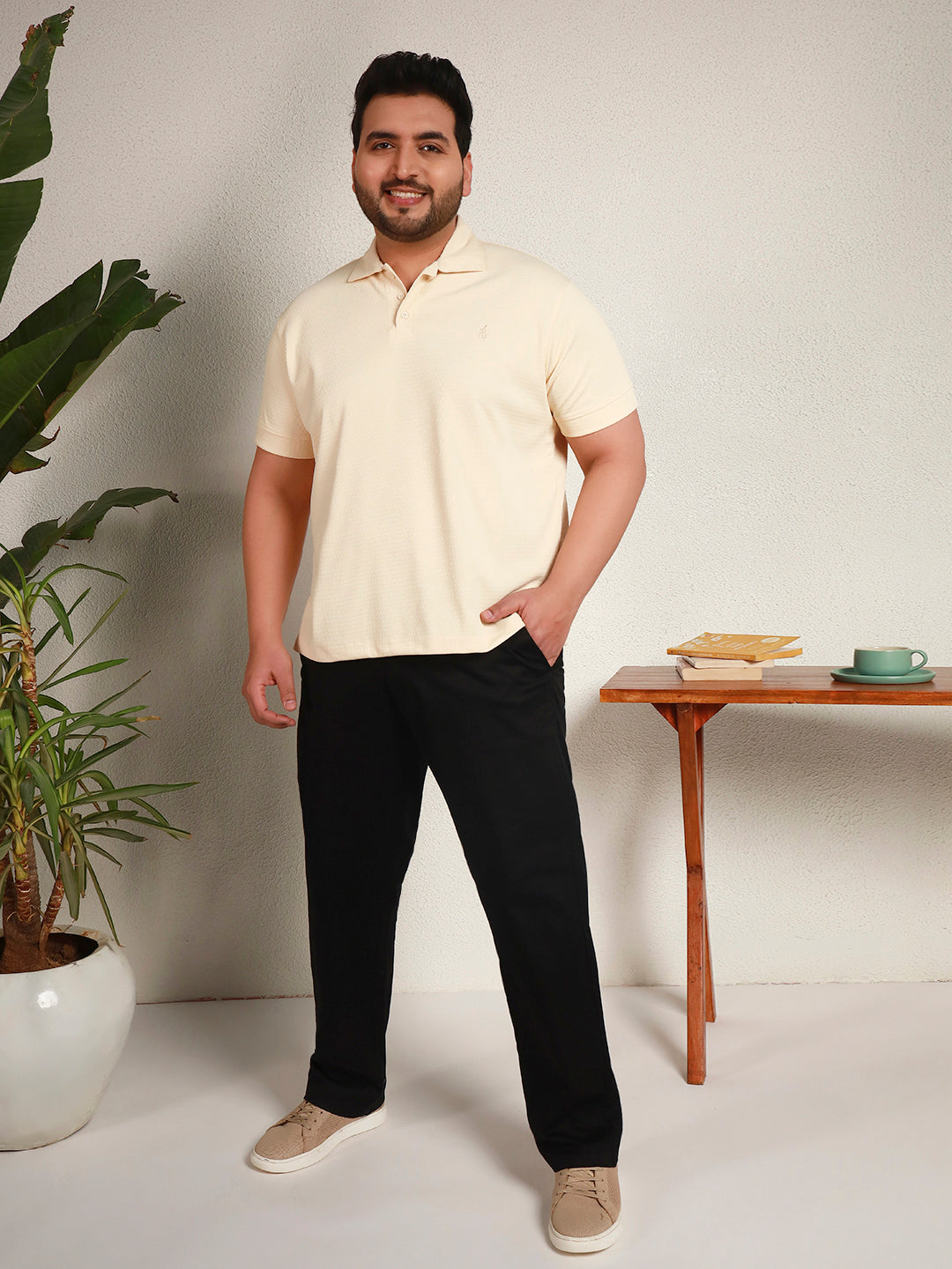 CORE CHINOS PLUS | Rich Black