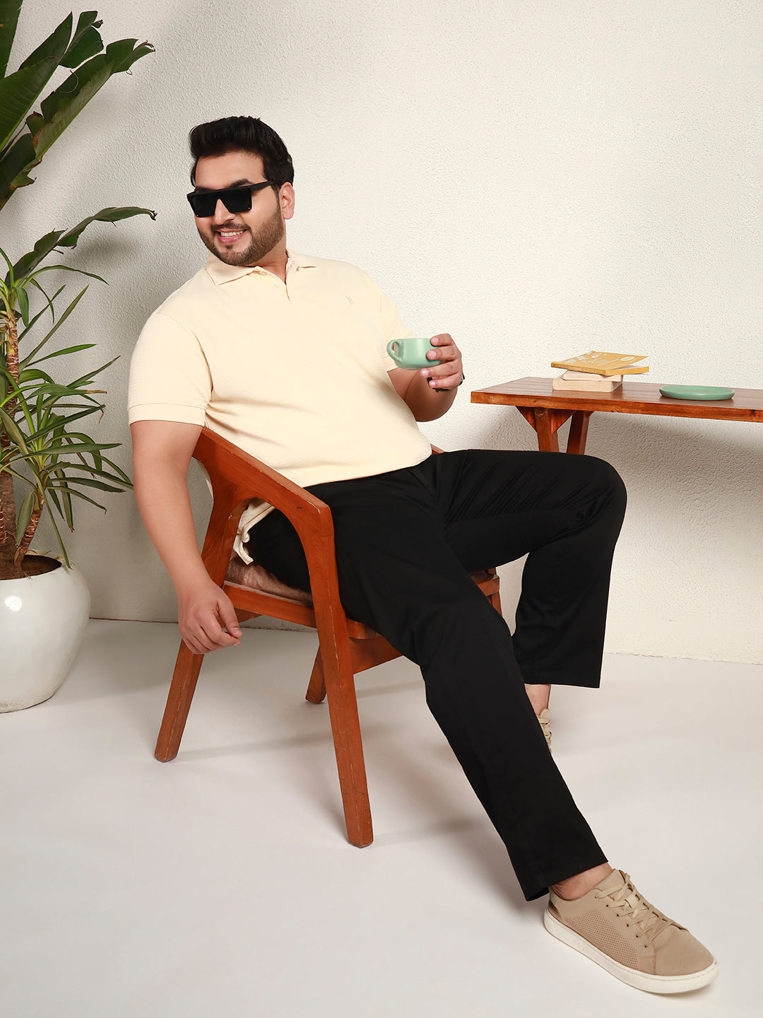 CORE CHINOS PLUS | Rich Black