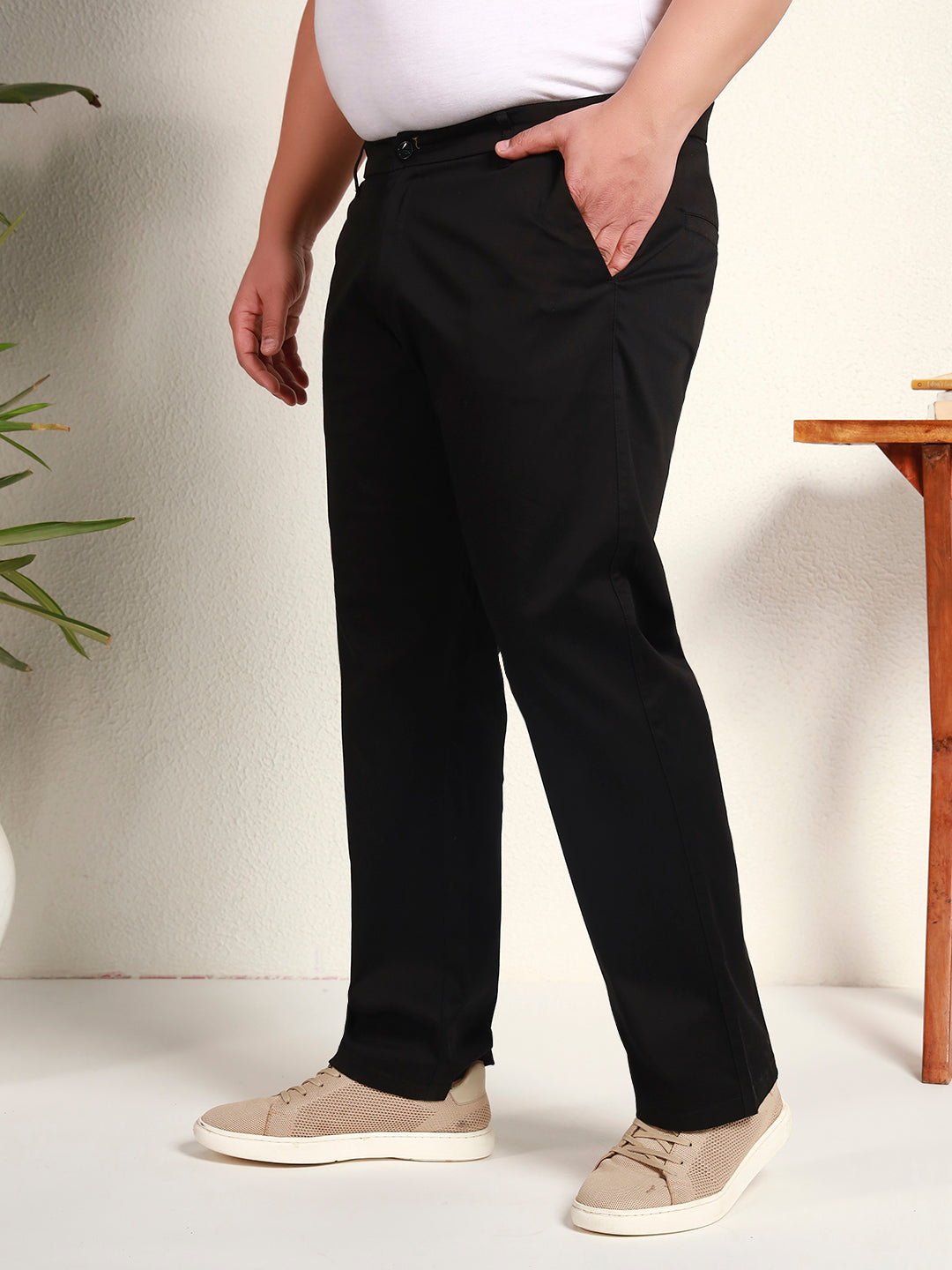 Core Chinos | Rich Black