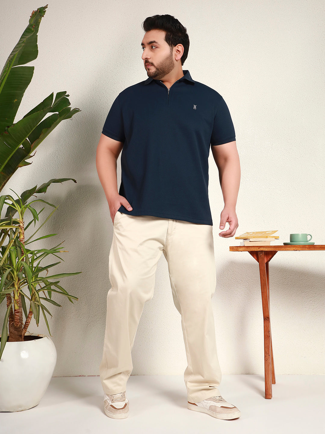 CORE CHINOS PLUS | Whisper Cream