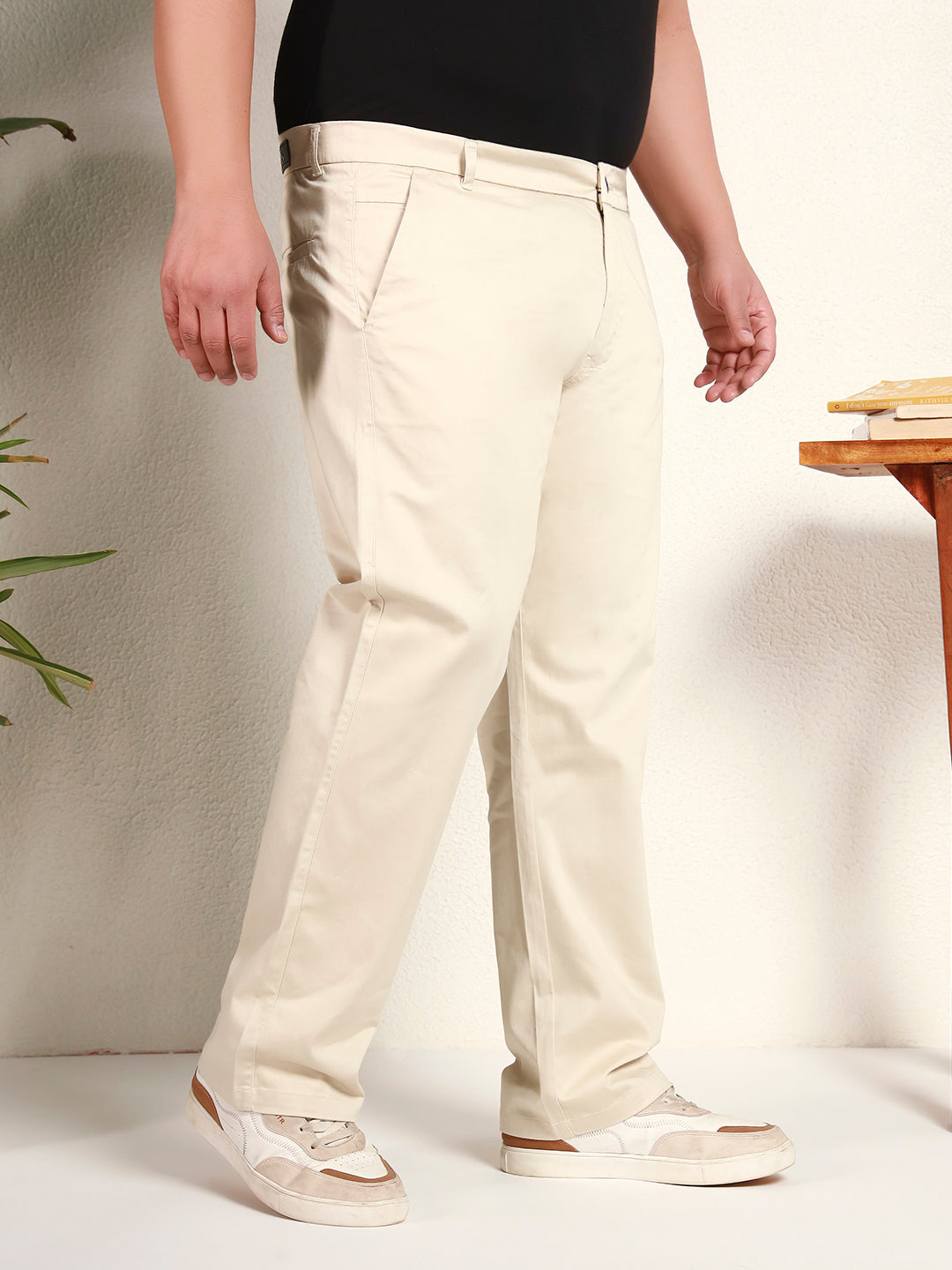 CORE CHINOS | Whisper Cream