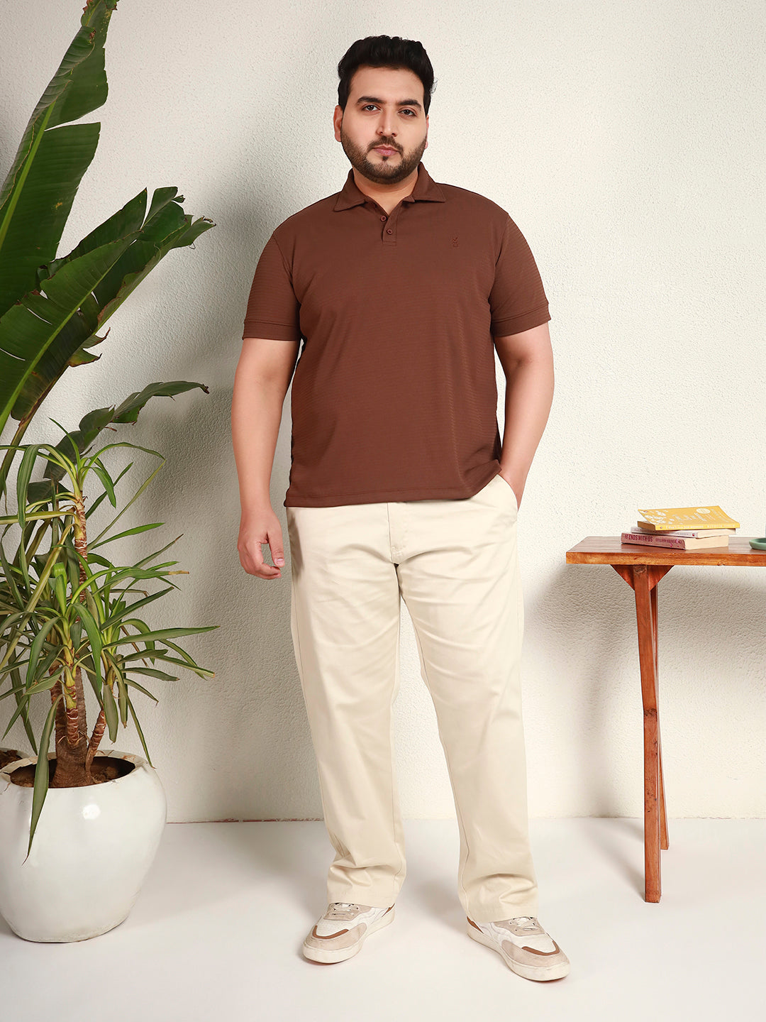 ANYWHERE POLOS | Oak Brown