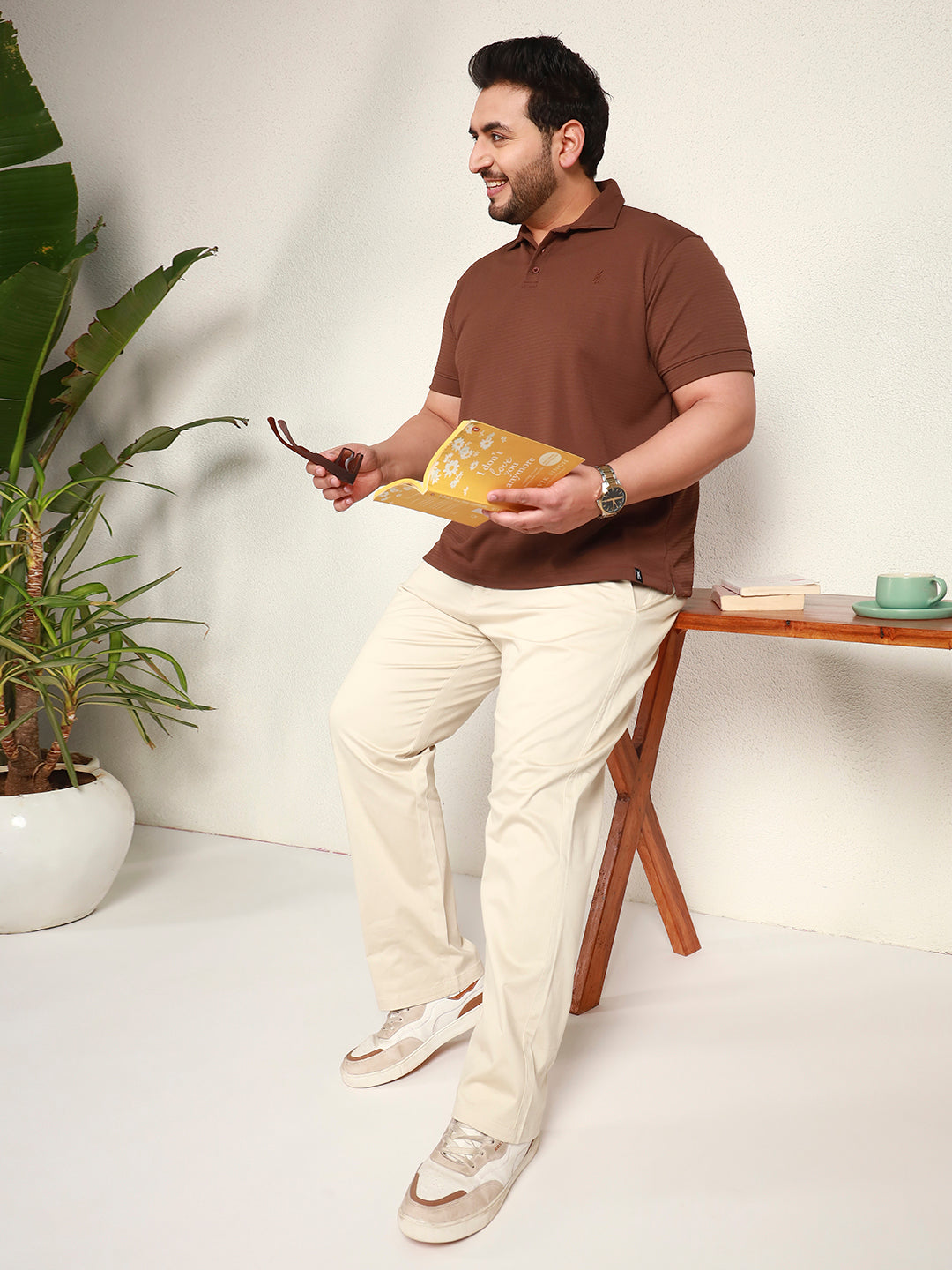 ANYWHERE POLOS | Oak Brown