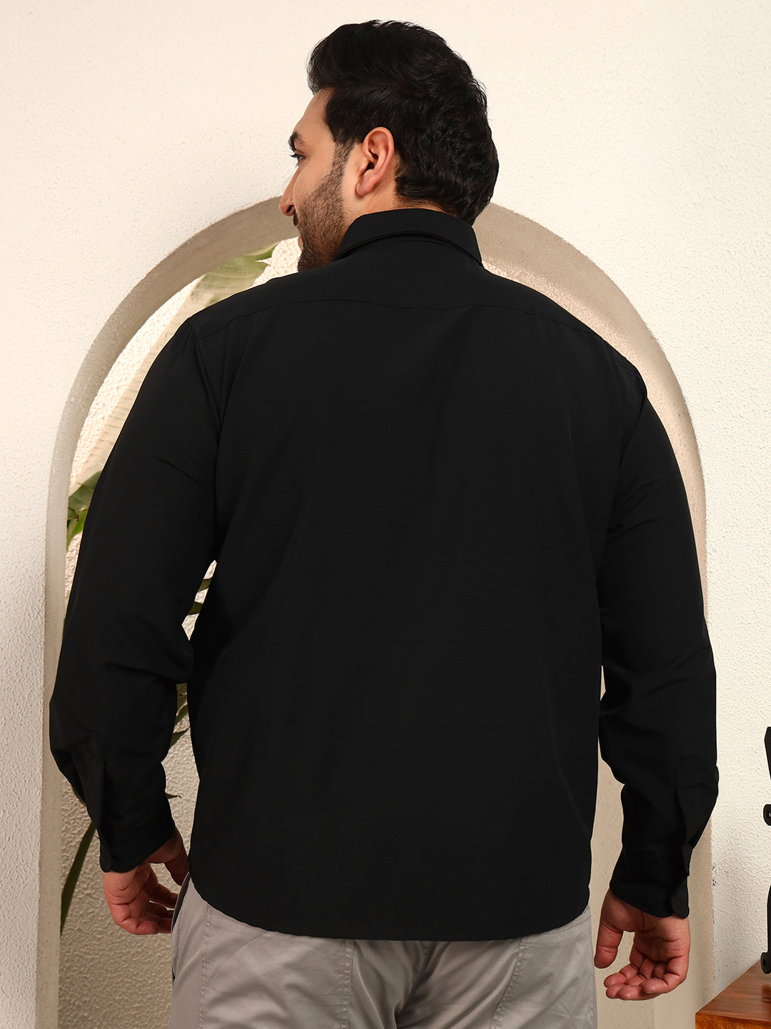 IRON ZERO SHIRT PLUS | Pure Black