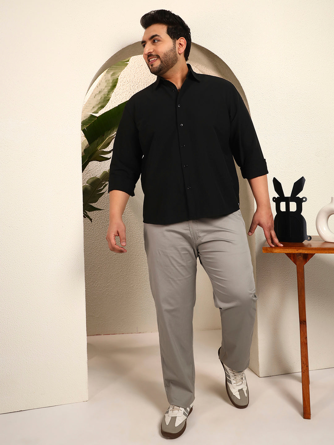 IRON ZERO SHIRT PLUS | Pure Black