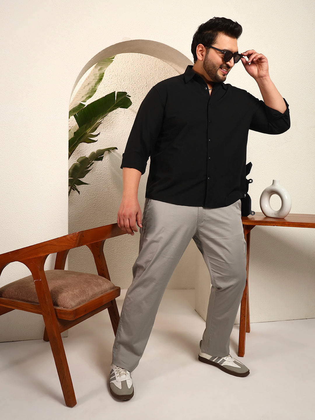IRON ZERO SHIRT PLUS | Pure Black