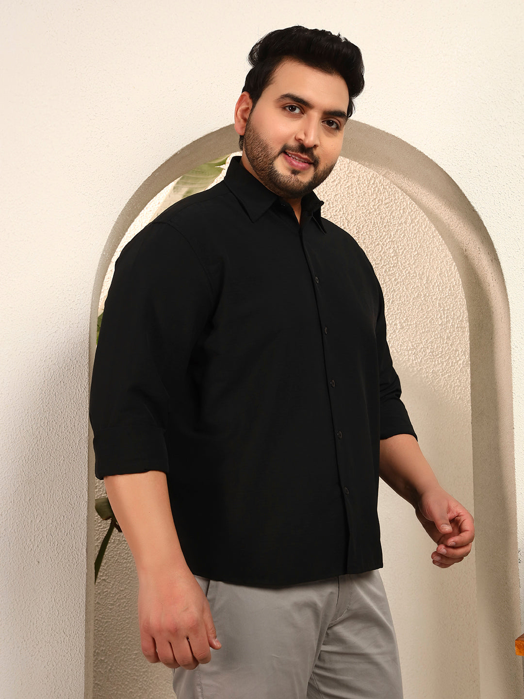 IRON ZERO SHIRT PLUS | Pure Black